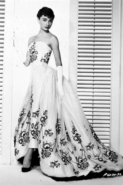 audrey hepburn gown photos.